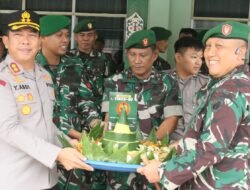 Polres Balangan Beri Kejutan Hangat untuk Kodim 1001/HSU-BLG di HUT TNI ke-80
