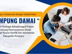 Pemkab Kotabaru Launching Proyek Inovatif “Kampung Damai” Bangun Kolaborasi Dengan Stakeholder