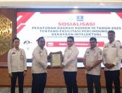 Pemkab Kotabaru Gelar Sosialisasi Perda Nomor 10 Tahun 2025 Tentang Perlindungan Kekayaan Intelektual