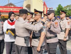 Kapolres Kotabaru Pimpinan Upacara Sertijab dan Pengambilan Sumpah Pejabat