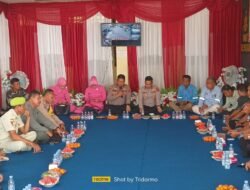 Pisah Sambut Kapolsek Kelumpang Hulu Berlangsung Haru, Tongkat Komando Beralih