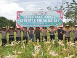 Polres Kotabaru Gelar Zoom Panen Raya Jagung Serentak 2025