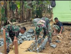 Kepedulian Satgas TMMD Kodim 1022 Tanah Bumbu: Rumah Kedua RTLH Berdiri di Desa Rejosari