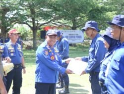 Tanah Bumbu Raih Penghargaan pada Penutupan Inhouse Training Pemadam I Angkatan VI di Kalsel