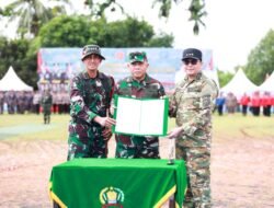 TMMD ke-126 Resmi Ditutup, Sinergi TNI dan Pemkab Tanah Bumbu Perkuat Pembangunan Desa
