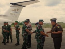Kajari Tanah Bumbu Sambut Kedatangan Pangdam XXII/Tambun Bungai