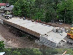 BPJN Kalsel Percepat Pekerjaan Jembatan Paramasan