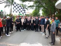 Jalan Sehat Antar SKPD Meriahkan Peringatan Hari Sumpah Pemuda ke-97 di Tanah Bumbu