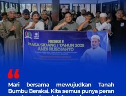 Andi Rustianto Ajak Masyarakat Tanah Bumbu Tingkatkan Kesadaran Politik