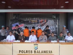Polres Balangan Ungkap 5 Kasus Narkoba, Amankan 7 Tersangka dan Musnahkan Barang Bukti