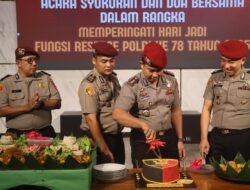 Kapolres Balangan Hadiri Peringatan Hari Jadi Reserse Polri ke-78