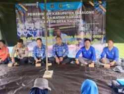 Polsek Haruai Perkuat Garda Desa, Relawan KSB Halong Dibekali Pelatihan Kesiapsiagaan Bencana