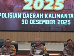 Polda Kalsel Paparkan Capaian Akhir Tahun 2025, Kecelakaan Lalu Lintas dan Kasus Narkoba Menurun