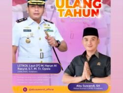 Ketua Komisi II DPRD Abu Suwandi Ucapankan Selamat Ulang Tahun Kepada Danlanal Kabupaten Kotabaru, Perkuat Sinergi Antar Instansi