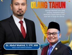 Wakil Ketua DPRD Awaludin Berikan Ucapan Selamat Ulang Tahun Kepada Kadis Kominfo Kotabaru