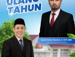 Anggota DPRD Fraksi PAN Kotabaru H. Daeng Mapujji Ucapkan Selamat Ulang Tahun Kepada Kadis Kominfo