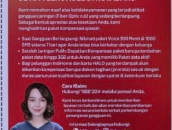 Telkomsel Berikan Kompensasi Kepada Pelanggan Terdampak Gangguan Jaringan di Kotabaru