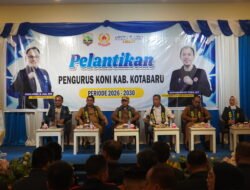 Ketua DPRD Kotabaru Hadiri Pelantikan Pengurus KONI 2026-2030, Harapkan Kebangkitan Prestasi Olahraga Daerah