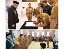 Dorong Peningkatan Kinerja, Bupati Kotabaru Lantik dan Promosikan Pejabat Administrator Pengawas dan Kepala Puskesmas