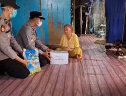 Kapolsek Pulau Sembilan Turun Tangan, Beri Bantuan Untuk Anak Penderita Kusta