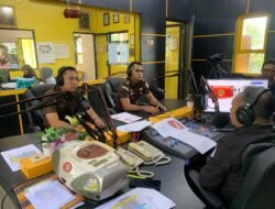 Gandeng Radio Gema Saijaan, Kejaksaan Kotabaru Sosialisasikan Pembentukan Koperasi Desa/Kelurahan Merah Putih
