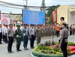 Siapkan Pengamanan Idul Fitri 1447 H, Kapolres Kotabaru Pimpin Apel Gelar Pasukan Operasi Ketupat