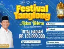 Pemkab Tanah Bumbu Gelar Festival Tanglong Malam Takbiran, Hadiah Rp132 Juta
