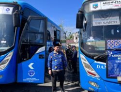 Mudik Gratis Kotabaru Hebat 2026: 94 Penumpang Dilepas di Terminal Stagen