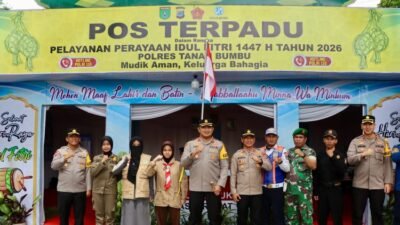 Jelang Mudik Lebaran 1447 H, Kapolres Tanah Bumbu Pastikan Pos Terpadu Siap Siaga