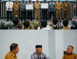 Proyek Multiyear Jembatan Pulau Laut Resmi Dilanjutkan, Gubernur Kalsel dan Tiga Kepala Daerah Teken Kontrak