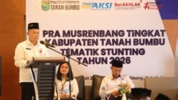 Perkuat Sinergi Percepatan Penurunan Stunting, Pemkab Tanah Bumbu Gelar Pra Musrenbang Tematik Stunting Tahun 2026