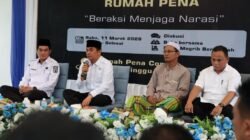 Bupati Tanah Bumbu Andi Rudi Latif Resmikan Kantor Rumah Pena, Dorong Program Literasi Kreatif