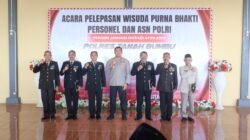 Polres Tanah Bumbu Gelar Wisuda Purna Bhakti, 6 Personel Resmi Pensiun