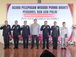 Polres Tanah Bumbu Gelar Wisuda Purna Bhakti, 6 Personel Resmi Pensiun