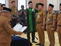 Reshuffle Pemkab Kotabaru! Bupati Rusli Lantik 19 Pejabat Strategis