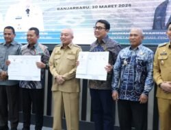 Kontrak Pembangunan Jembatan Pulau Laut Resmi Diteken, Tanah Bumbu – Kotabaru Siap Terkoneksi