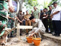 Hadiri Ground Breaking Jembatan Garuda, Ketua DPRD Tanah Bumbu Dukung Percepatan Infrastruktur di Kusan Hilir