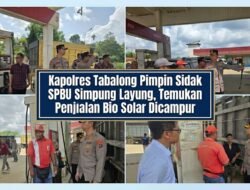 Kapolres Tabalong Pimpin Langsung Sidak SPBU Simpung Layung, Dugaan Pencampuran Bio Solar dan Dexlite Didalami