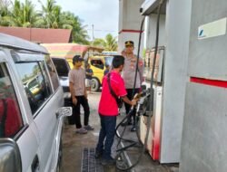 Pasca Penertiban Polres Tabalong, Antrean Panjang di SPBU Subsidi Mulai Terurai