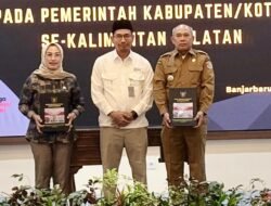 Kotabaru Raih Opini WTP, Bupati Rusli dan Ketua DPRD Terima LHP BPK RI Kalsel