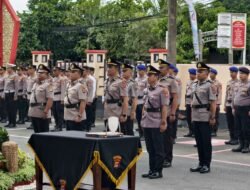 Kapolres Kotabaru Rotasi Pejabat dan Kapolsek, Tekankan Pelayanan Maksimal dan Disiplin Anggota