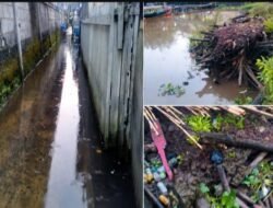 Drainase Diduga Tak Berfungsi Pascaproyek Normalisasi Sungai Sutoyo S, Warga Gang Saleh Keluhkan Banjir