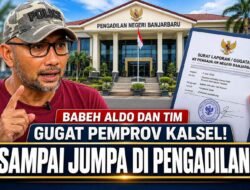 Babeh Aldo dan Tim Daftarkan Gugatan Perdata terhadap Pemprov Kalsel