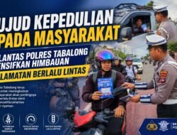 Wujud Kepedulian kepada Masyarakat, Satlantas Polres Tabalong Intensifkan Himbauan Keselamatan Berlalu Lintas