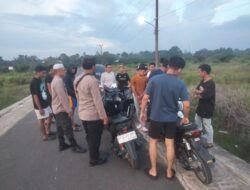 Polsek Tanjung Tindak Balap Liar di Desa Mahe Seberang, Enam Sepeda Motor Diamankan