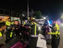 Polresta Banjarmasin Amankan 8 Motor Balap Liar Saat Patroli Sabtu-Minggu Dini Hari