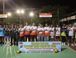 Kapolres Tanah Bumbu Panaskan Atmosfer Hari Bhayangkara, 45 Tim Voli Berebut Rp130 Juta di Kapolres Cup 2026
