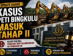 Kasus Tambang Emas Ilegal di Bingkulu Segera Disidangkan, Kejati Kalsel Terima Pelimpahan Tersangka dan Barang Bukti
