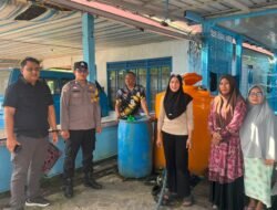 Bakti Nyata Hari Bhayangkara ke-80, Polres Tanah Bumbu Bantu Atasi Krisis Air Bersih