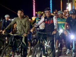 Ratusan Peserta Semarakkan Fun Bike Night Kotabaru Hebat, Wabup: Sensasi Gowes Malam Jadi Daya Tarik Wisata Baru